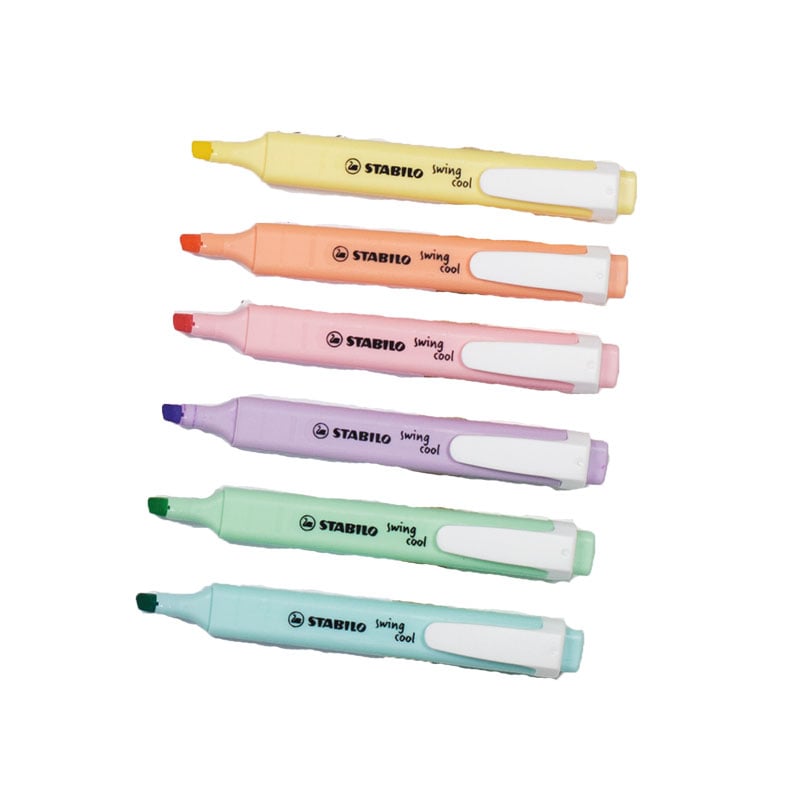 Stabilo Swing Cool Overstrykningspenn Pastell - 2