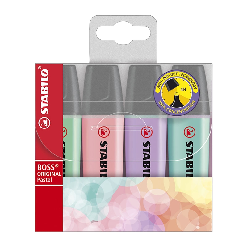 Overstrykningspenn Stabilo Boss Pastell - 2
