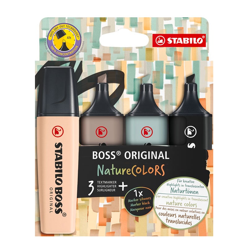Stabilo Boss Overstrykningspenn Natur - 1