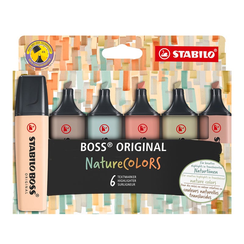 Stabilo Boss Overstrykningspenn Natur - 3