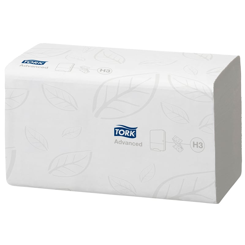 Tork Håndkle Advanced Singelfold V-brett H3 - 1