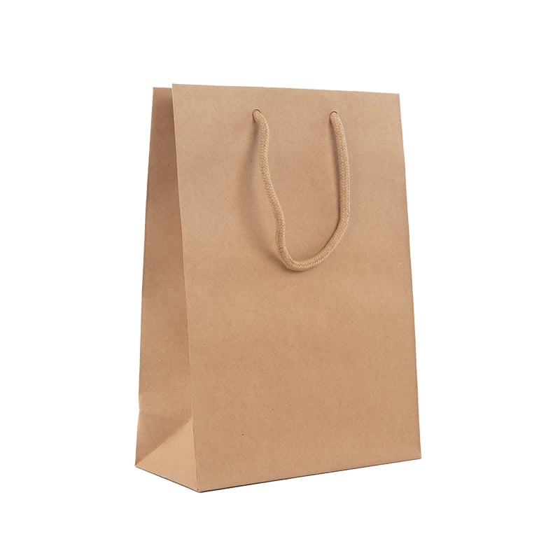 Papirpose lux natur kraft matt - 2