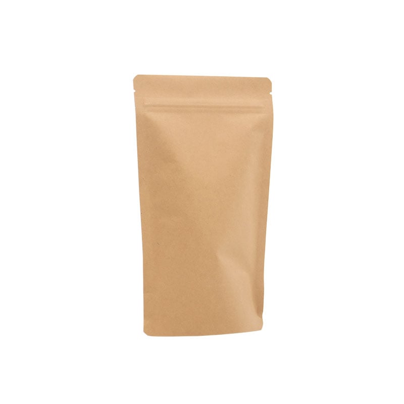 Gjenlukkbar lynlåspose natur kraft/aluminium/CPP - 1