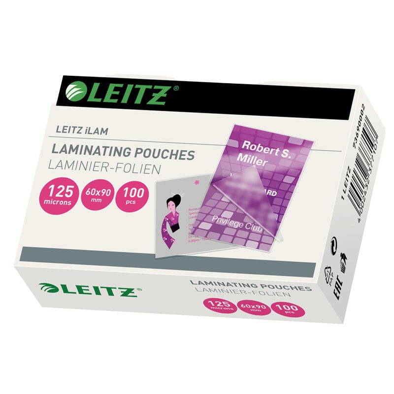 Laminatfolie visittkort - 1