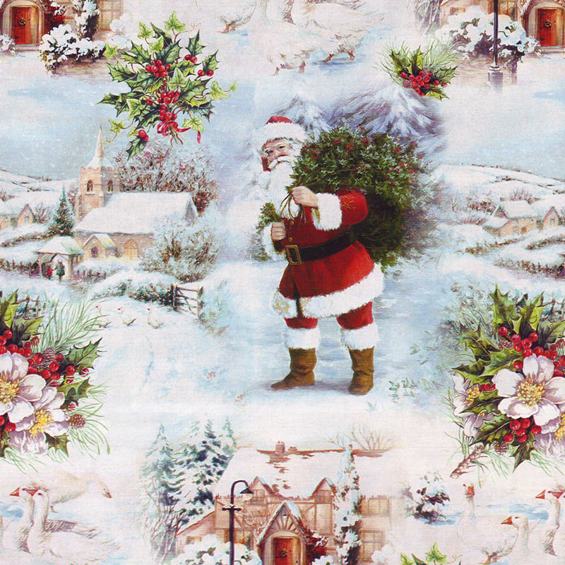 Gavepapir White Christmas - 1