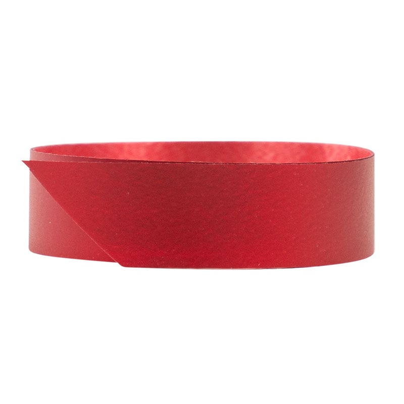 Polyband matt metallic rød - 1