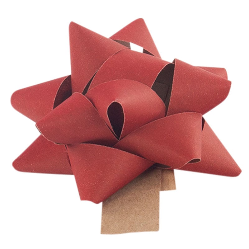 Rosett Papir Recycled rød - 1