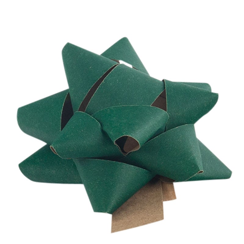 Rosett Papir Resirkulert mørkegrønn - 1