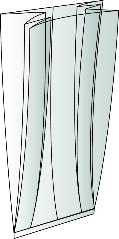 Cellofanpose - Diamantform - 3