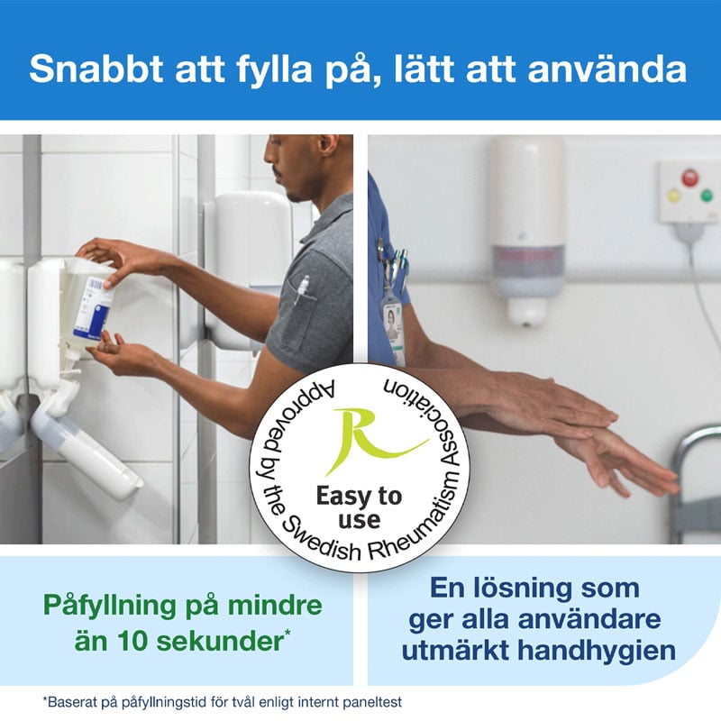 Tork Extra Hånddesinfeksjon Alkogel S1 - 4