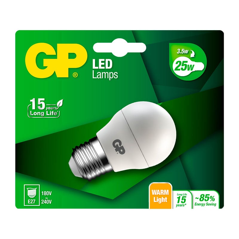Glødelampe Mini LED GP - 4