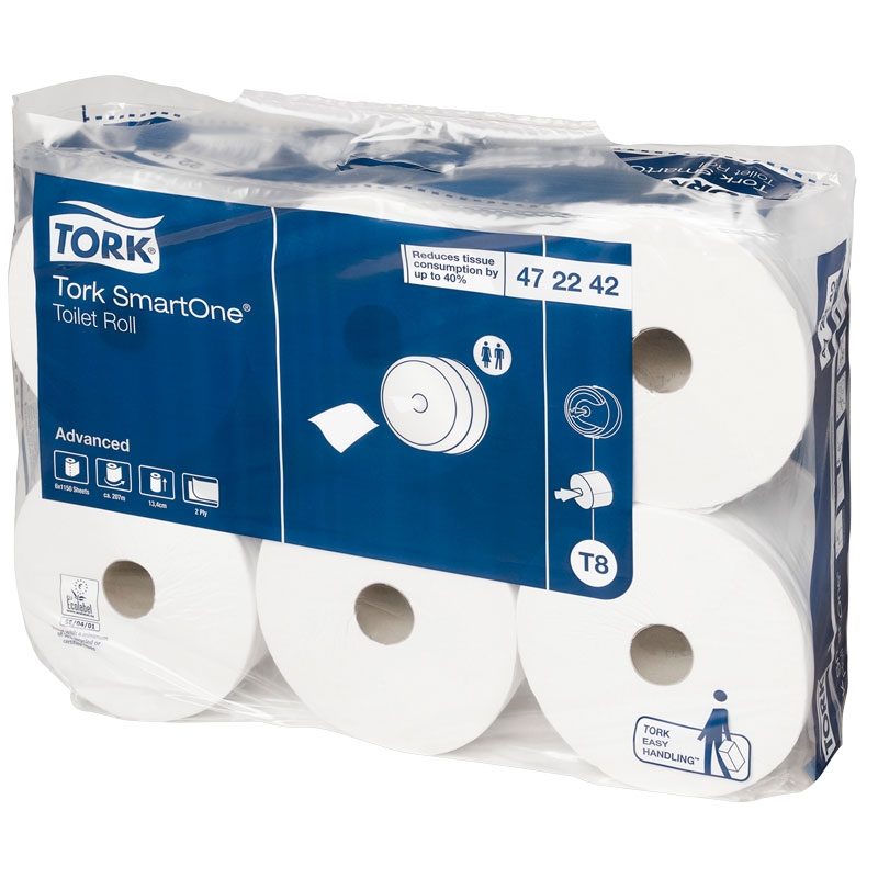 Tork Toalettpapir SmartOne T8 - 2