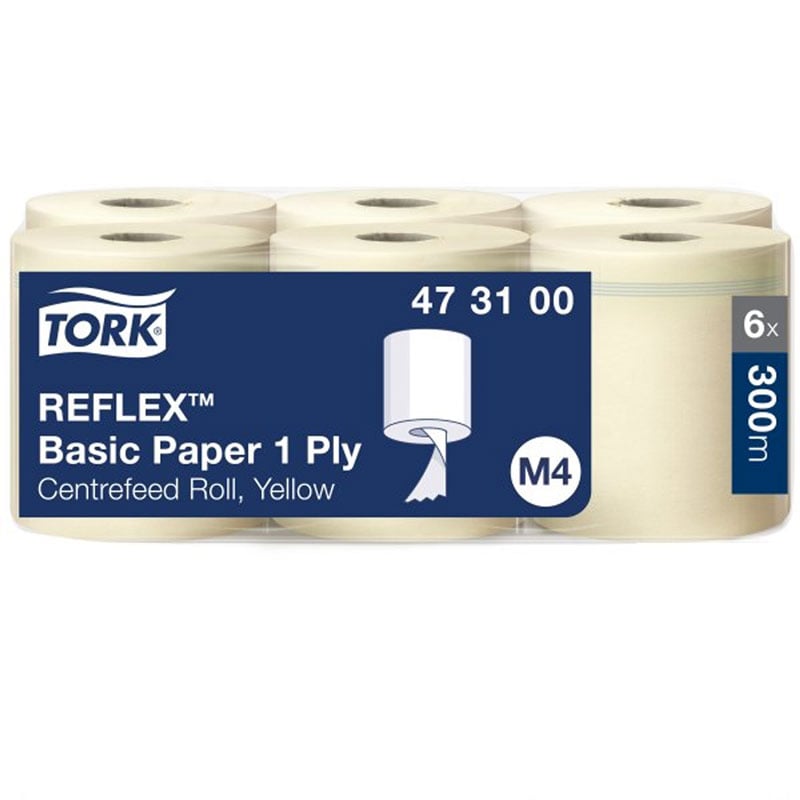 Tork Reflex Basic Papir gul M4 - 1