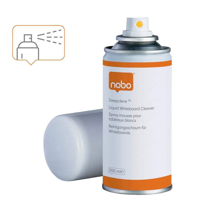 Whiteboardrengjøringsspray Nobo Deep Clean - 1