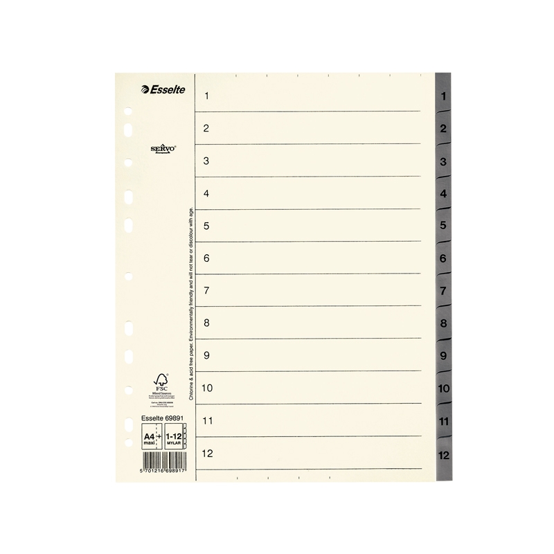Papirregister System Servo A4+ - 1