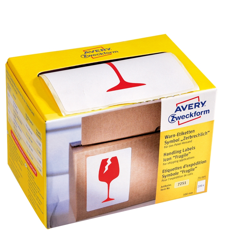 Advarselsetiketter i dispensereske - 9