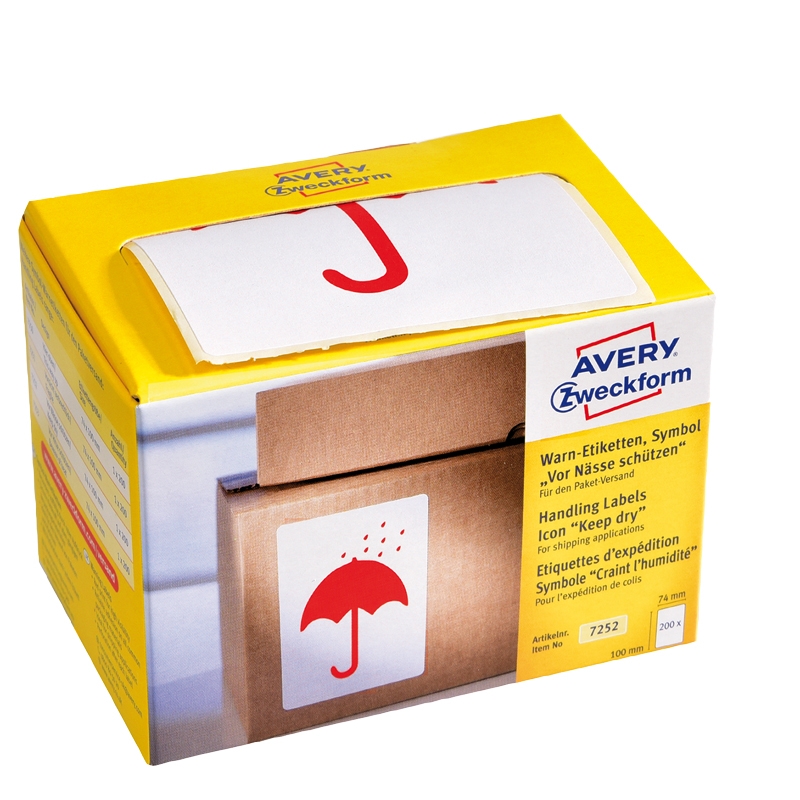 Advarselsetiketter i dispensereske - 6