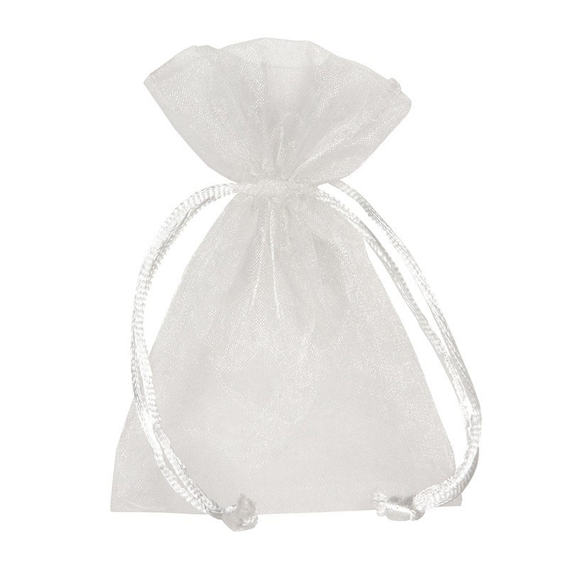 Organzapose hvit - 1