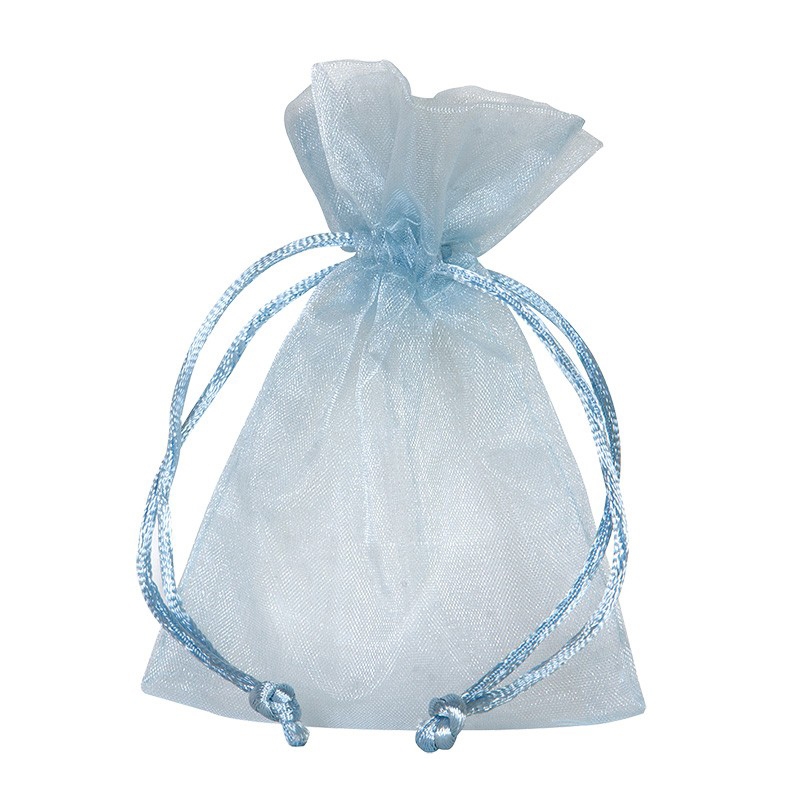 Organzapose lyseblå - 1