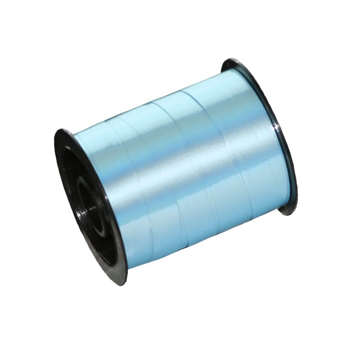 Gavebånd konsument metallic lyseblå - 1