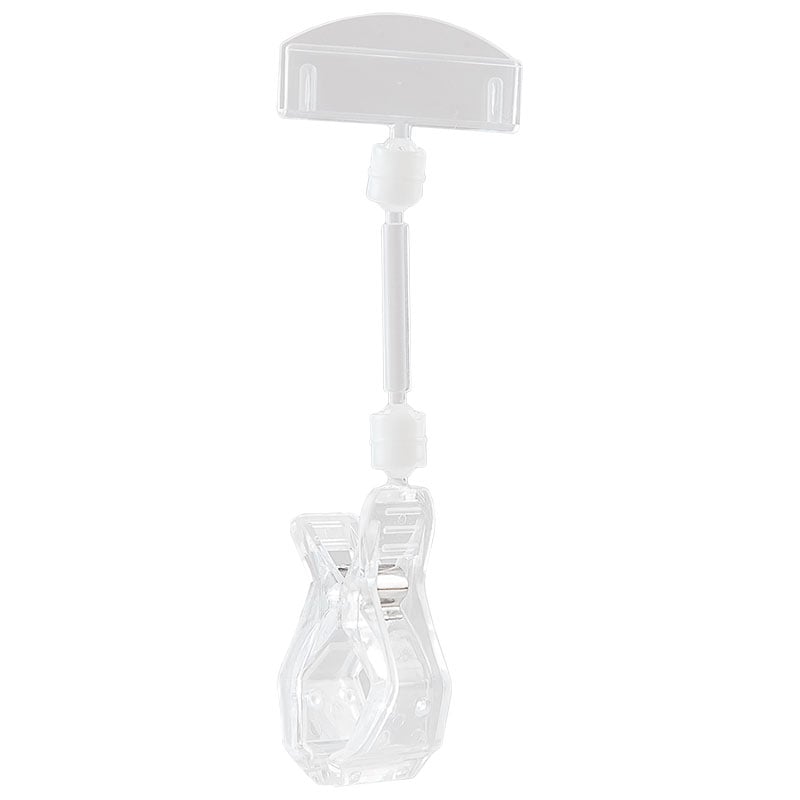 Prisklemme transparent med søyle - 1