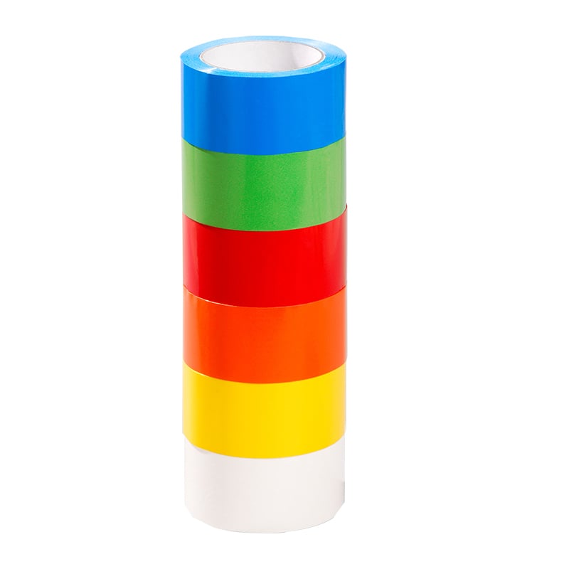 Farget pakketape PVC - 1