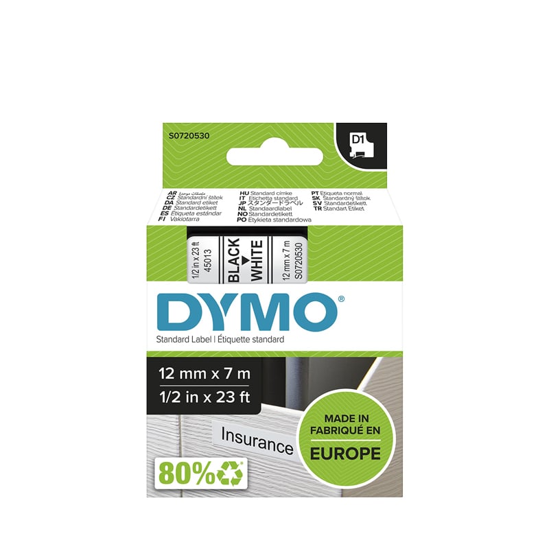 Merkebånd DYMO D1 - 1