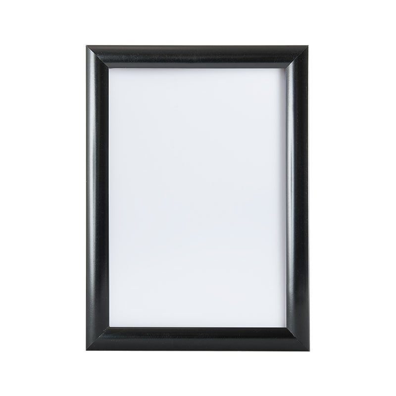 Veggramme aluminium sort - 8