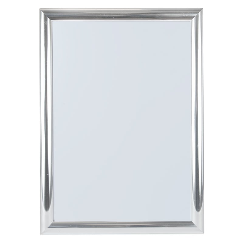 Veggramme aluminium polert sølv - 3