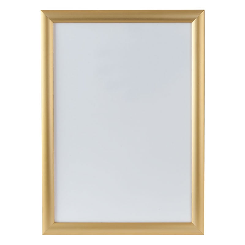 Veggramme aluminium børstet gull - 3