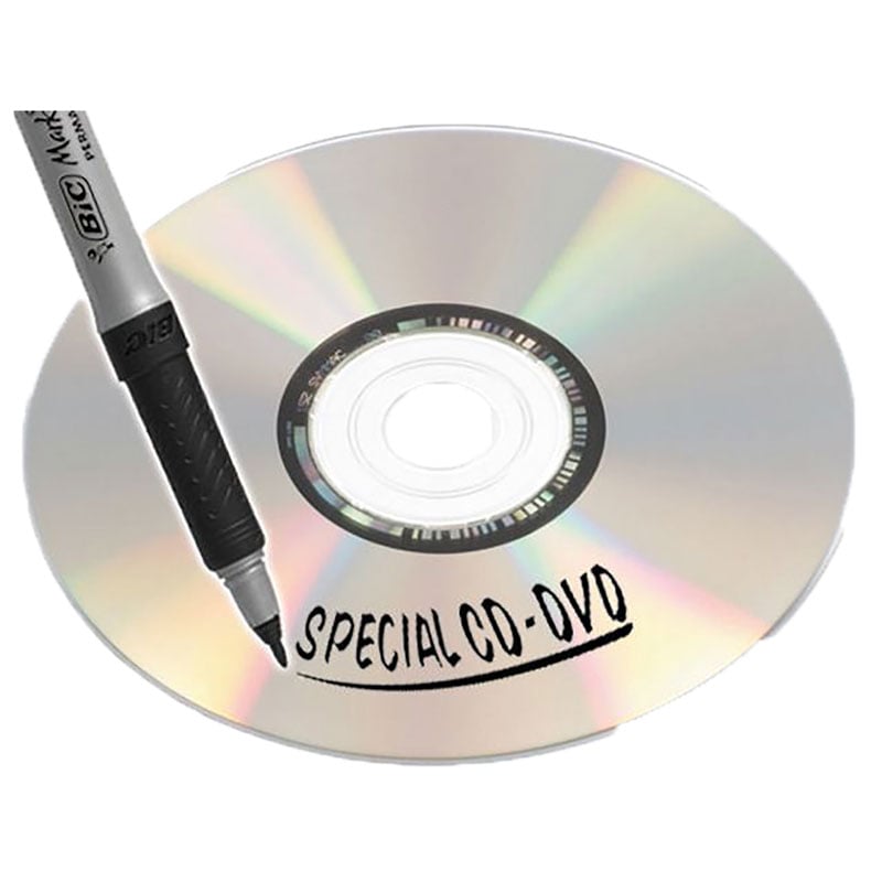 Merkepenn BIC CD/DVD - 2