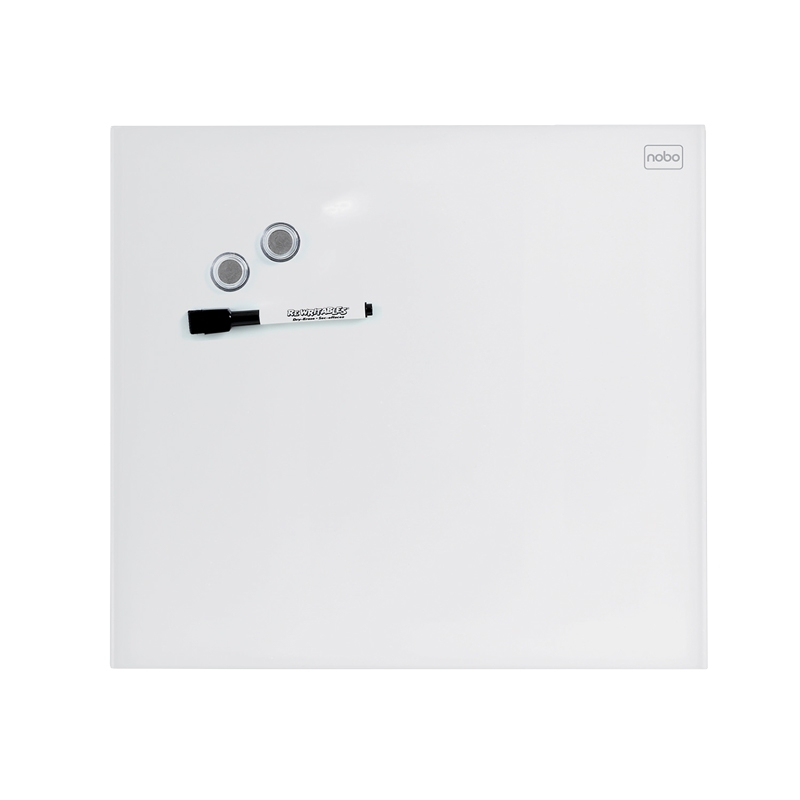 Whiteboardtavle Glass Nobo Diamond Hvit - 1