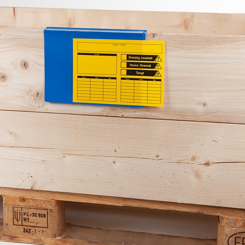 Pallekarmlomme i mykplast - 1