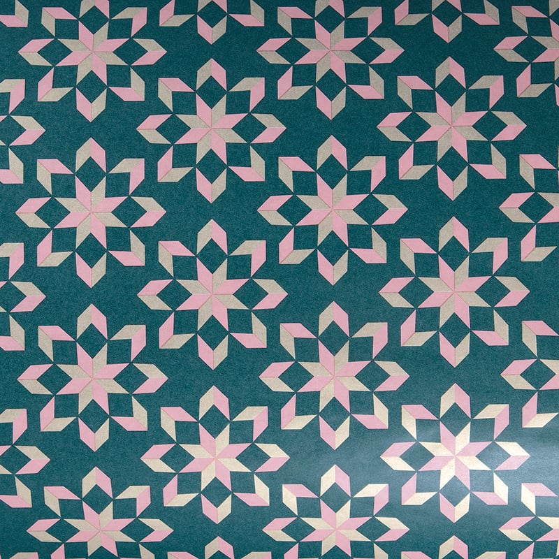 Gavepapir Norman green - 1