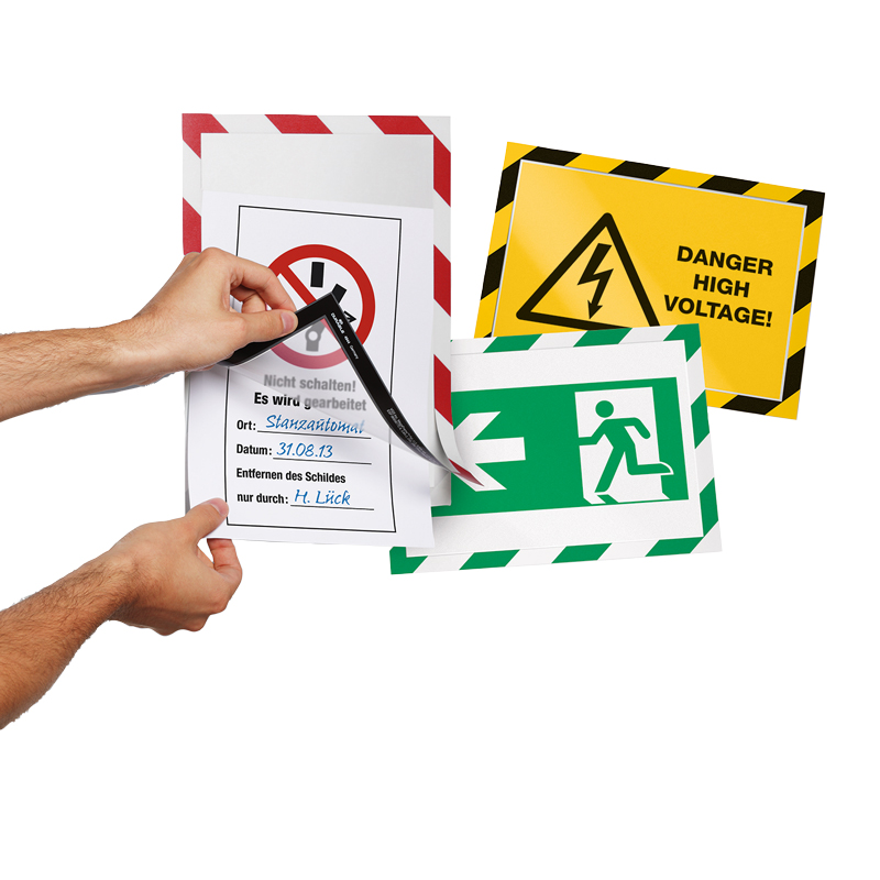 Duraframe security A4 varselskilt - 1
