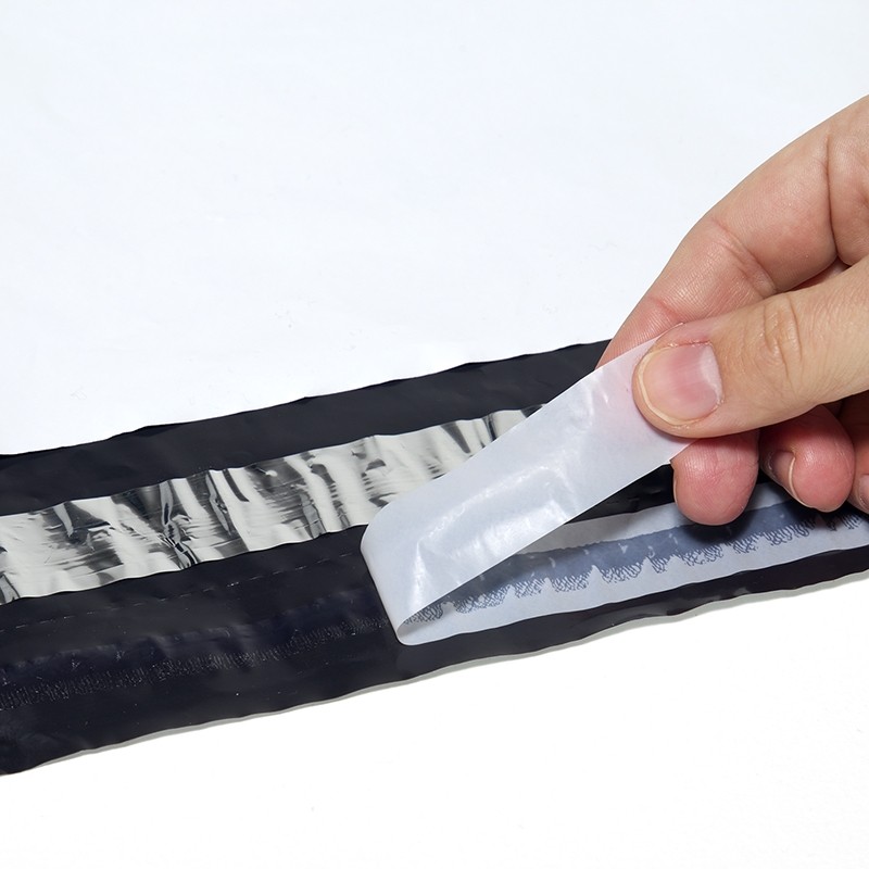 Hvit e-handelspose/postordrepose premium tur og retur - 2