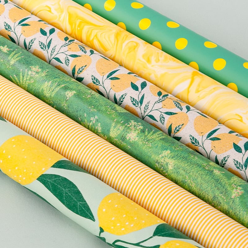 Gavepapir Lemon Lines - 4