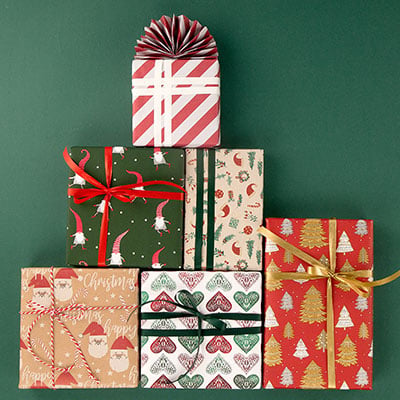 Julepapir Christmas time - 3