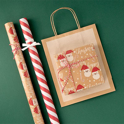 Julepapir Christmas time - 2