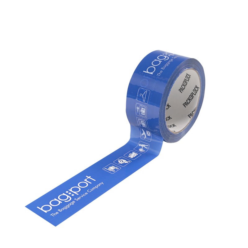 Pakketape PP Hotmelt - innfarget tape eller negativt trykk - 1
