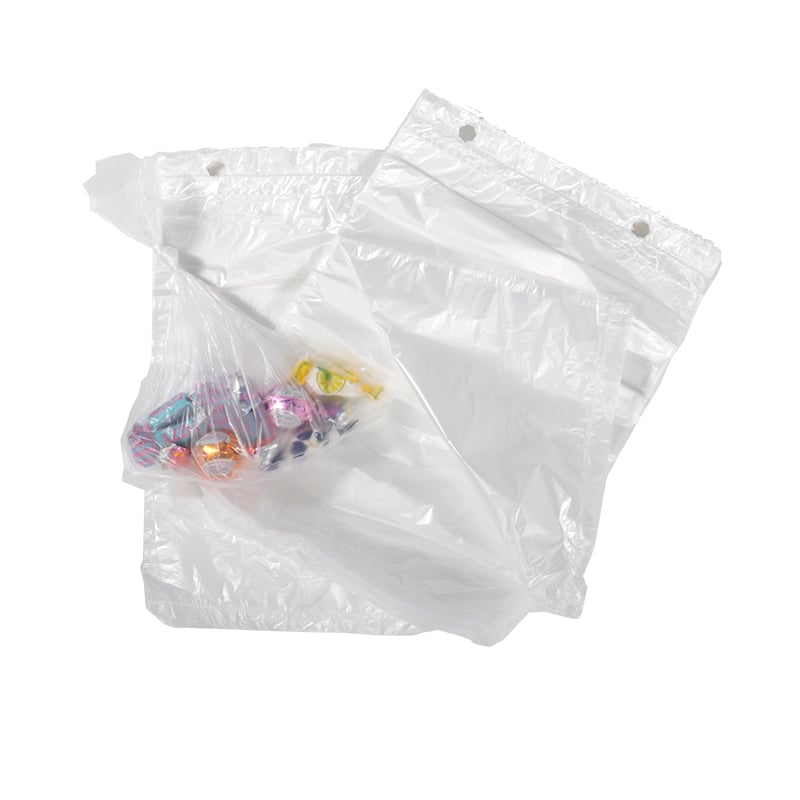 Blokkede pakkeposer i HDPE-plast - 1