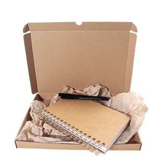 Brune selvlåsende esker - brevforsendelse - 4