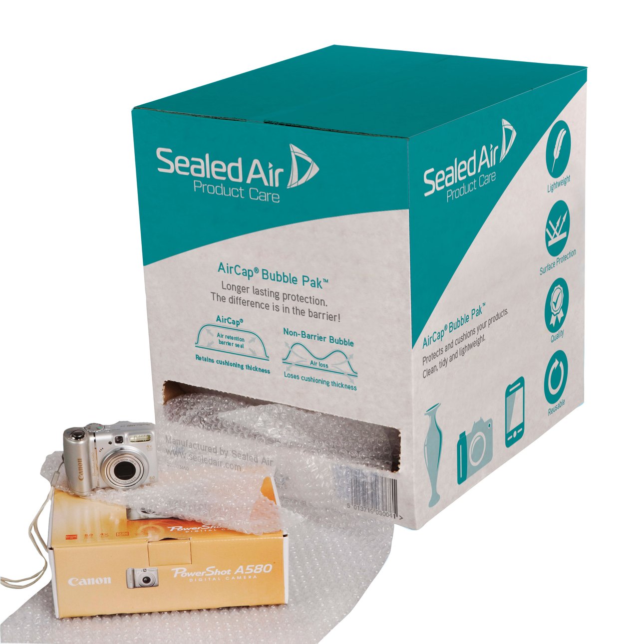 Bobleplast i dispensereske - 1