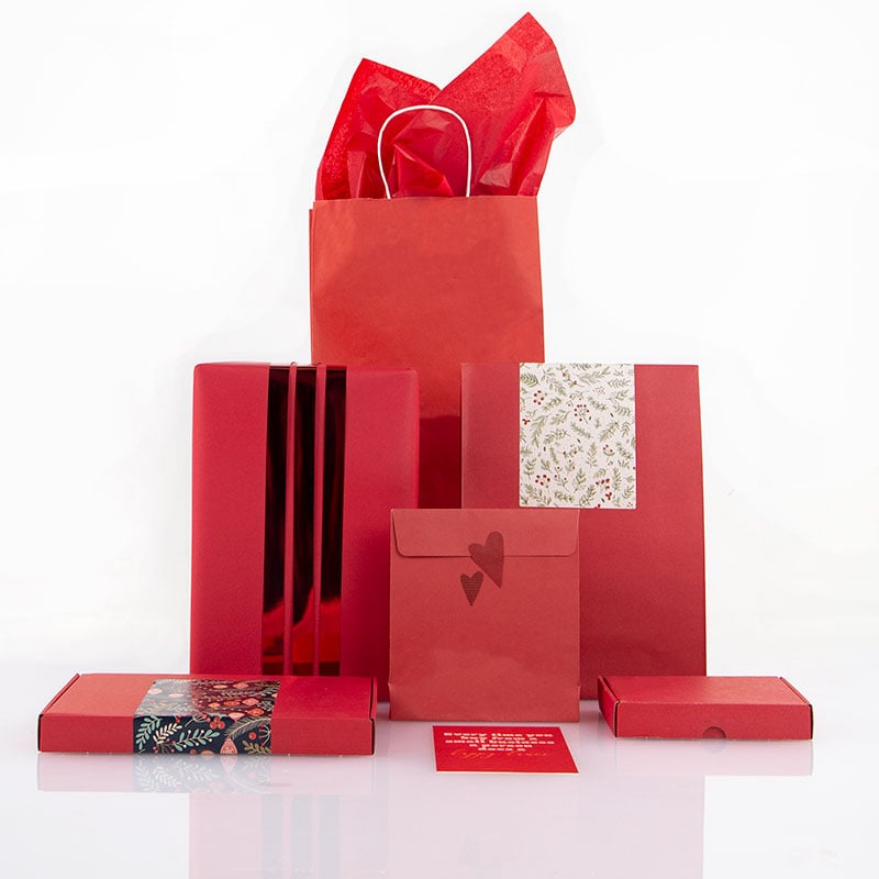 Gavepapir Moulin Red - 2