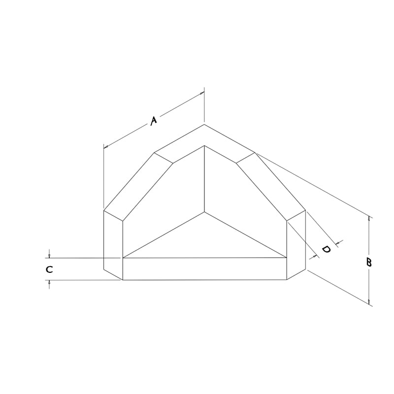 L-profiler & hjørner i celleplast - 3