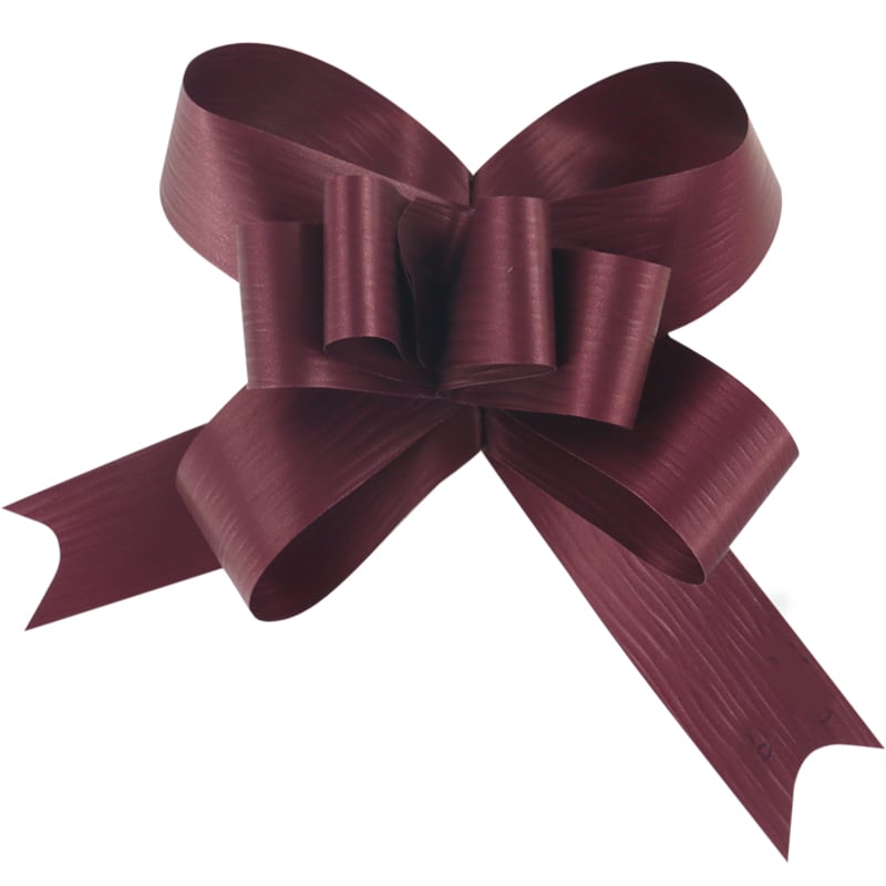 Dra-sløyfe Mattline bordeaux - 1