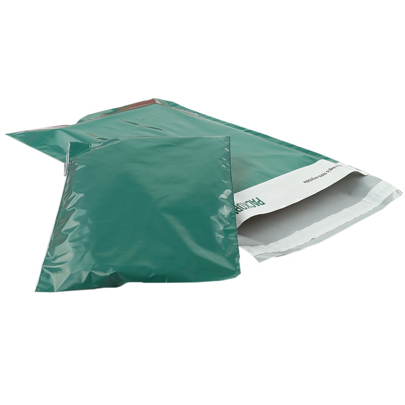 Grønn e-handelspose/postordrespose "Forest Green" - 1