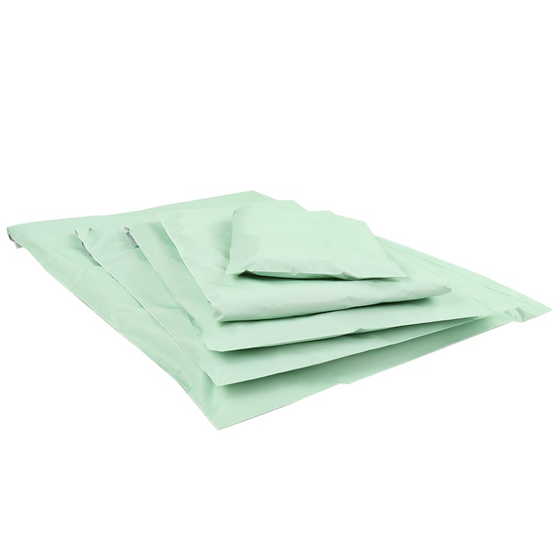 Grønn e-handelspose/postordrepose "Fresh Green" - 2