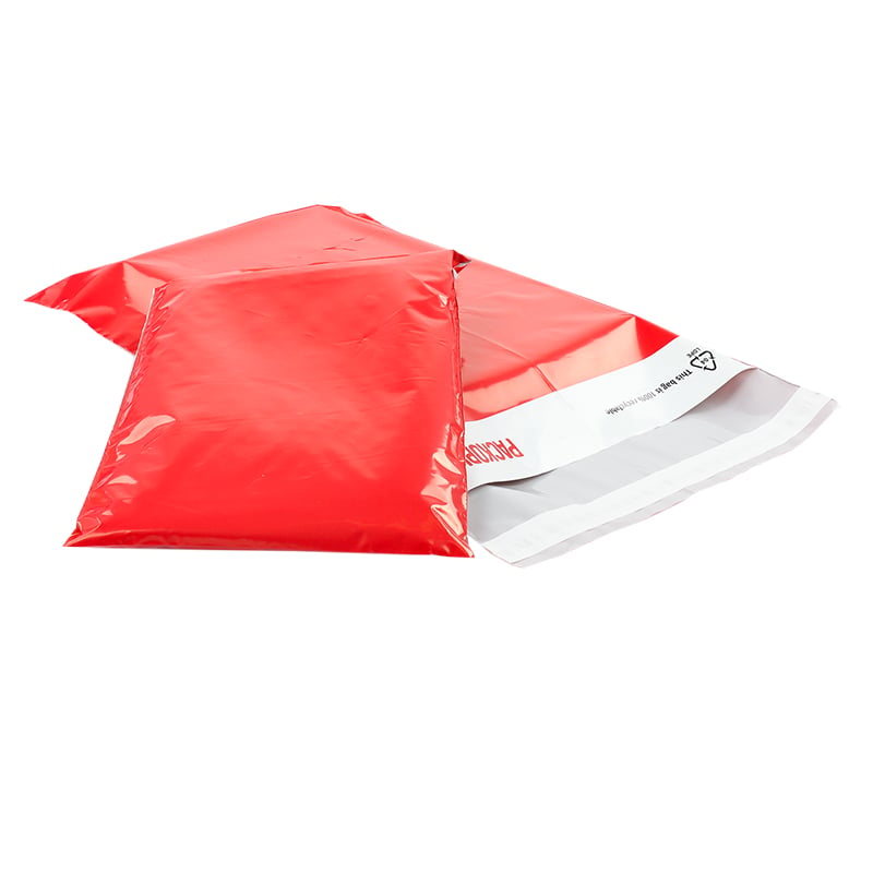 Rød e-handelspose/postordrepose "Moulin Red" - 1