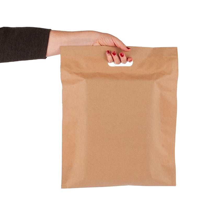 E-handelposer i papir med håndtak - 1
